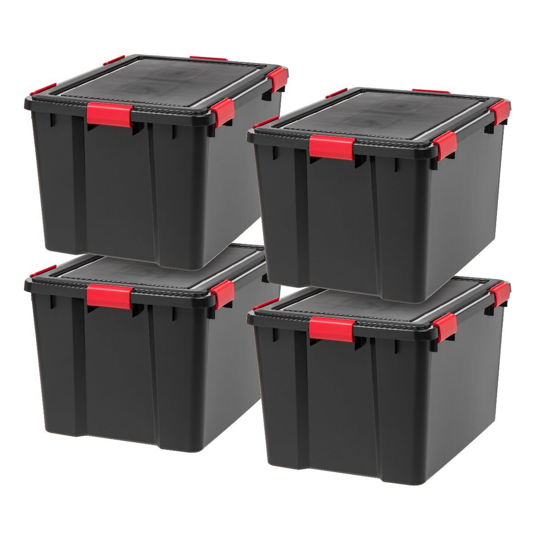 WEATHERTIGHT® Storage Box - 74 Quart - image 1#color_black