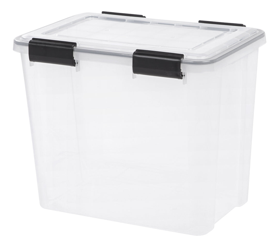 36 Quart WeatherPro™ Storage Box - 4 Pack - Clear - IRIS USA, Inc.